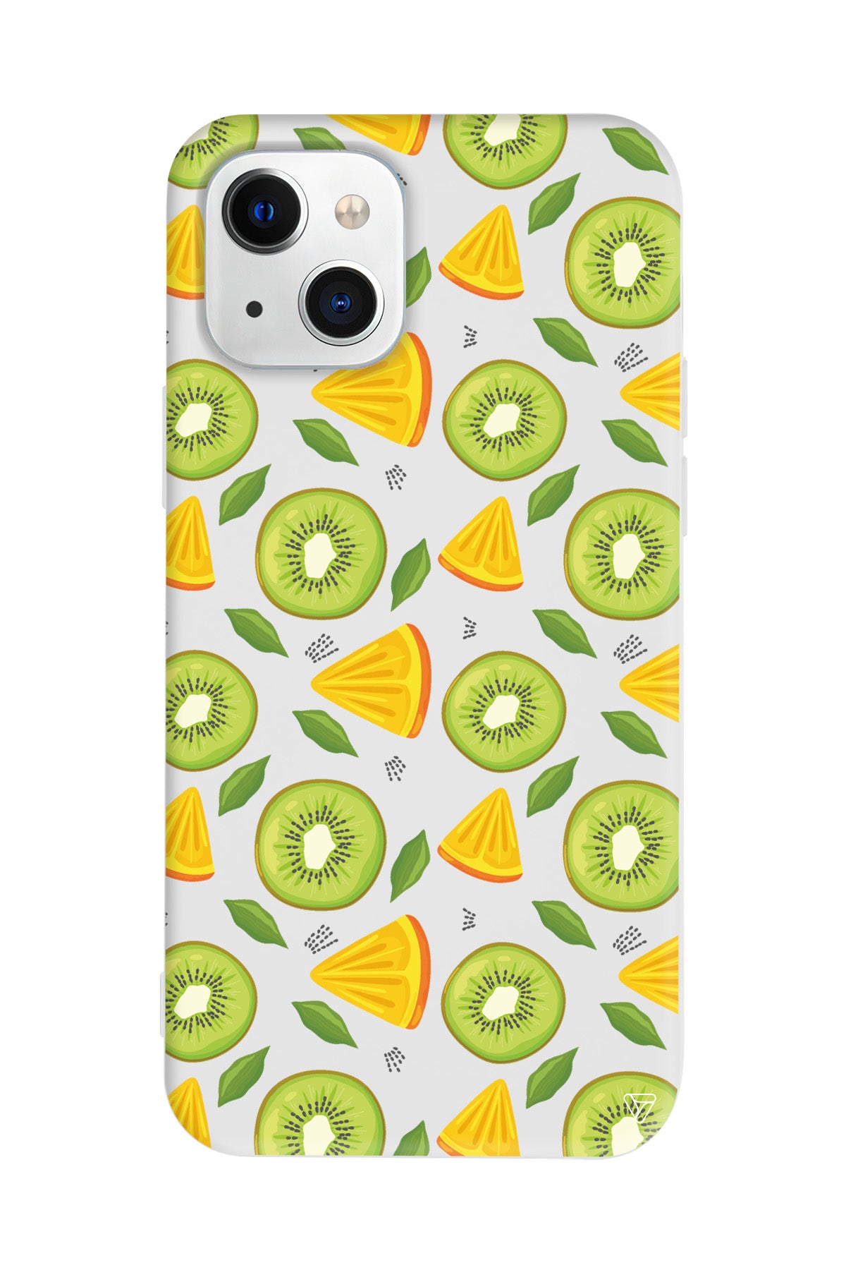 Kivi ve Portakal Lansman Model İçi Kadife Silikon Telefon Kılıfı – Plus Serisine Özel