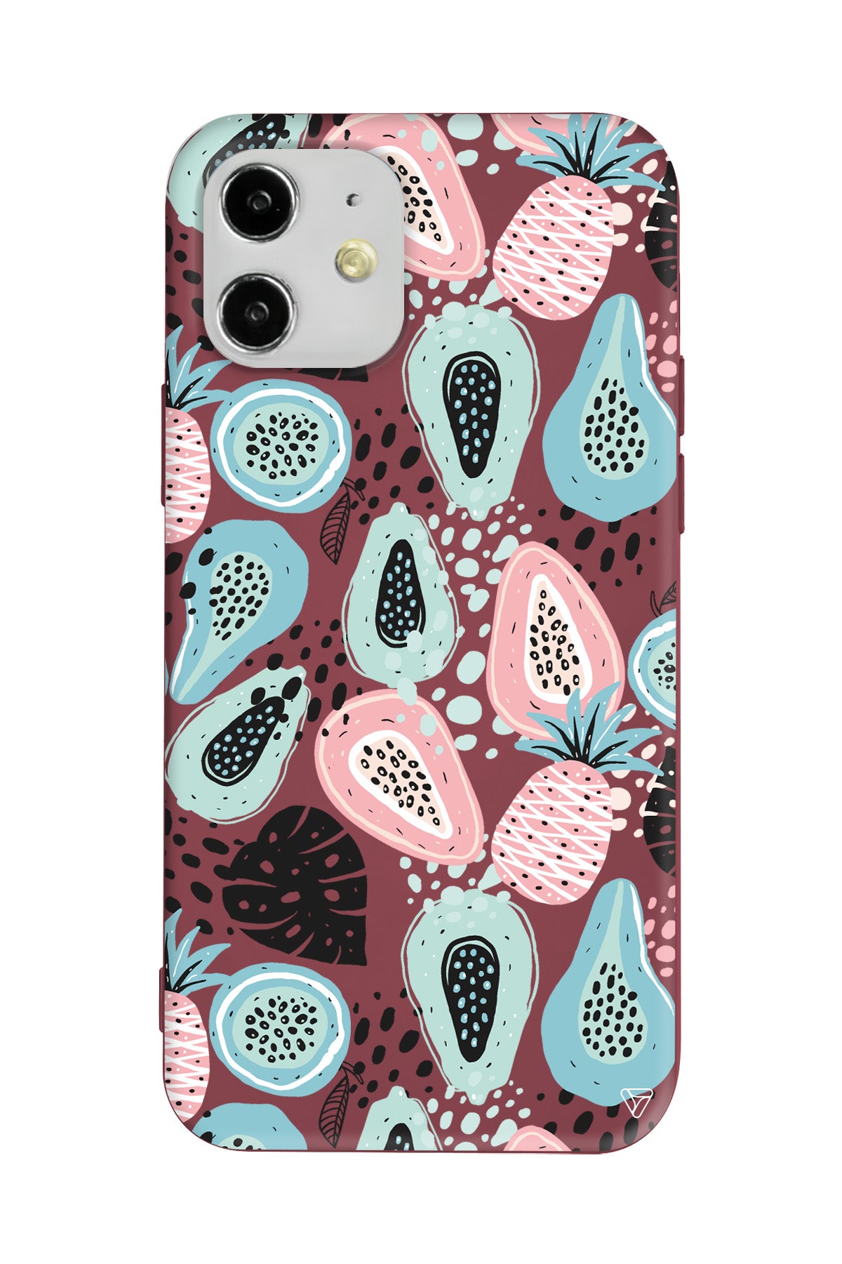 Pastel Renkler Lansman Model İçi Kadife Silikon Telefon Kılıfı