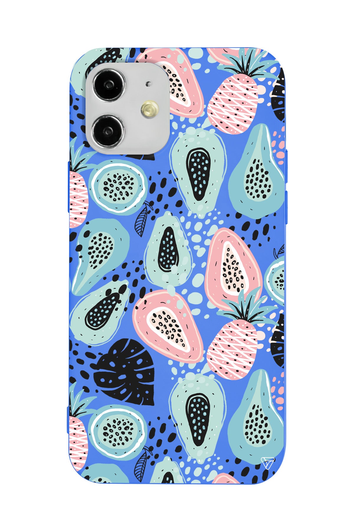 Pastel Renkler Lansman Model İçi Kadife Silikon Telefon Kılıfı