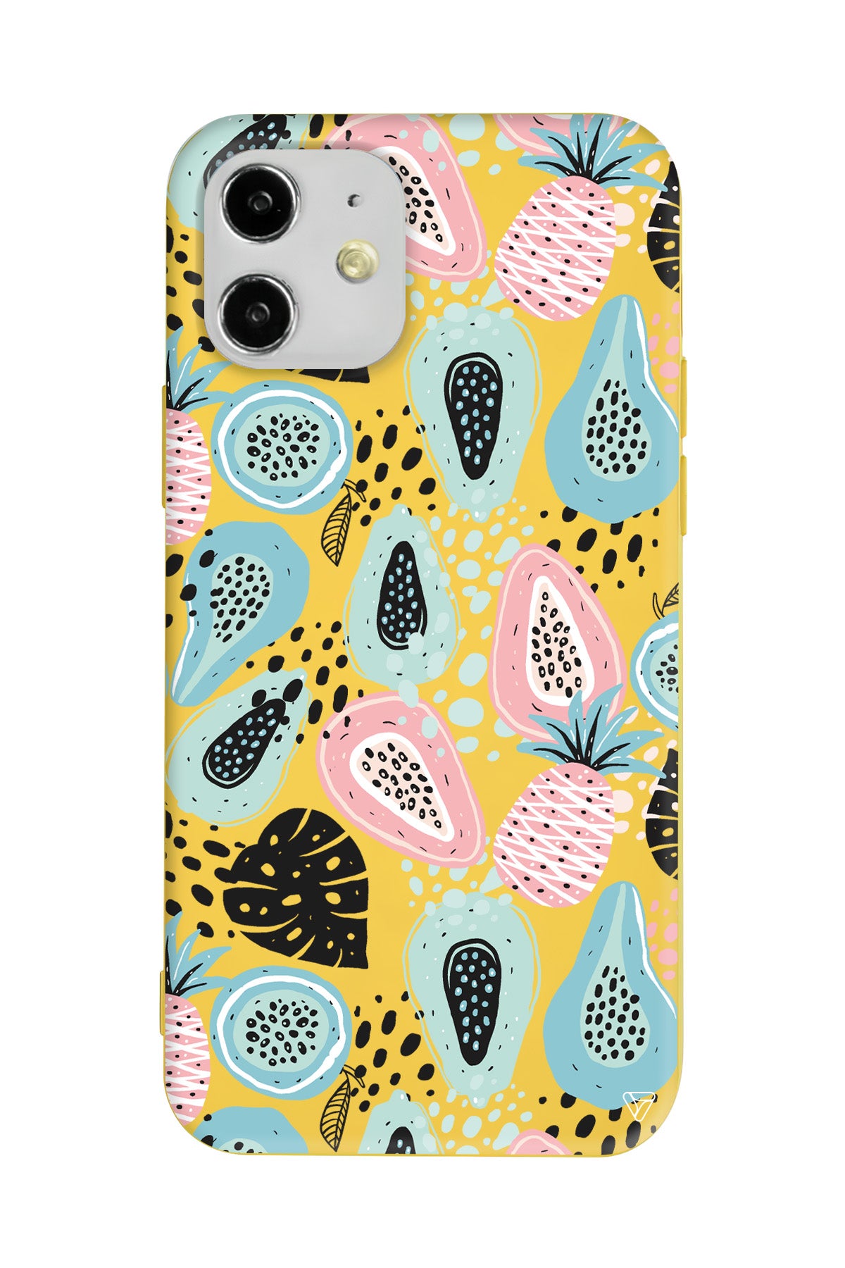 Pastel Renkler Lansman Model İçi Kadife Silikon Telefon Kılıfı