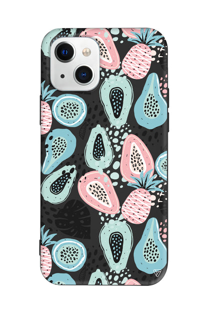 Pastel Renkler Lansman Model İçi Kadife Silikon Telefon Kılıfı