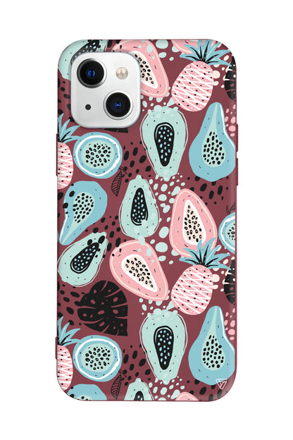 Pastel Renkler Lansman Model İçi Kadife Silikon Telefon Kılıfı