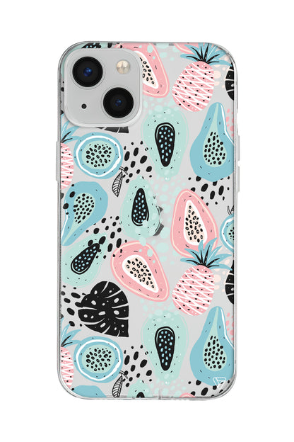 Pastel Renkler Lansman Model İçi Kadife Silikon Telefon Kılıfı