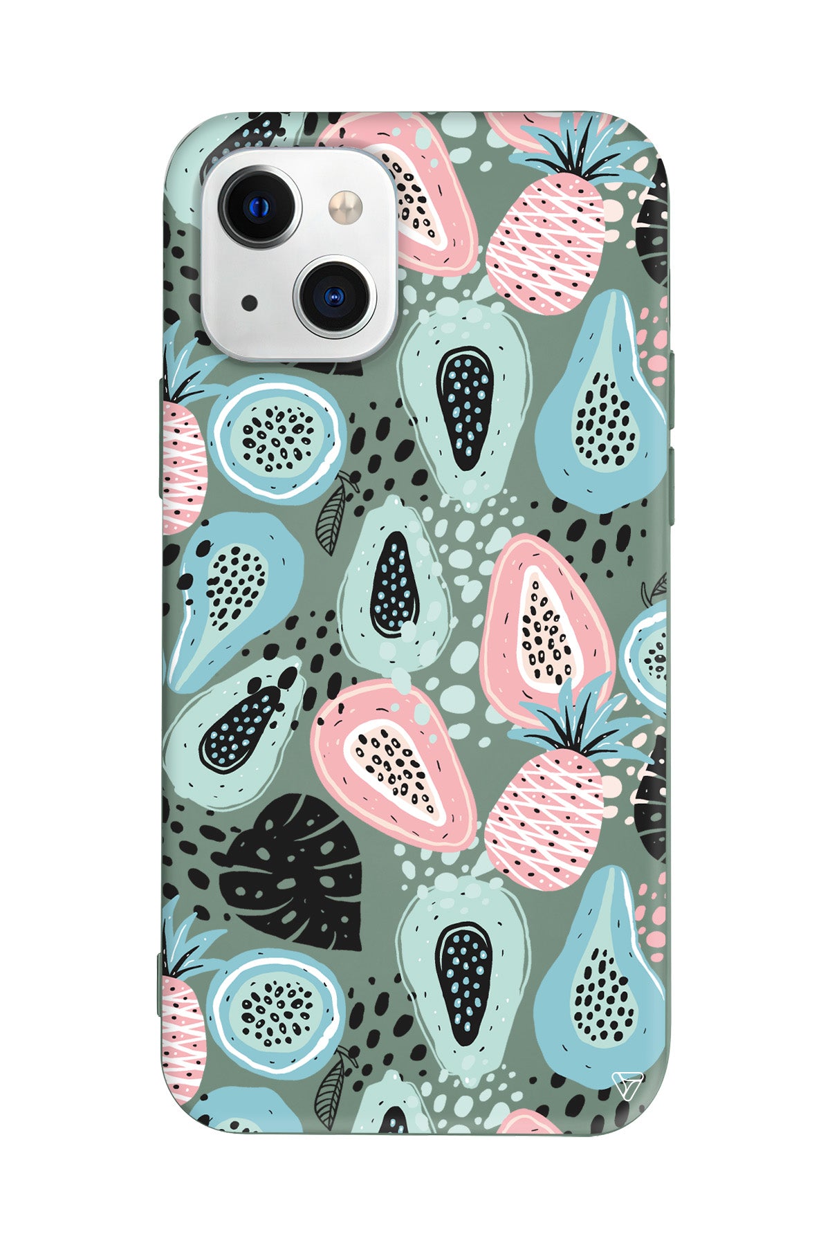 Pastel Renkler Lansman Model İçi Kadife Silikon Telefon Kılıfı