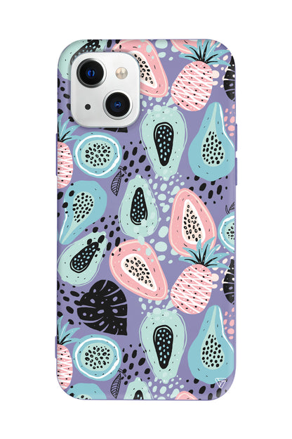 Pastel Renkler Lansman Model İçi Kadife Silikon Telefon Kılıfı