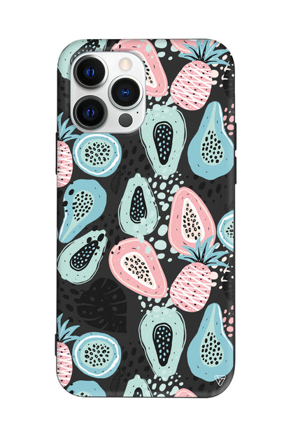 Pastel Renkler Lansman Model İçi Kadife Silikon Telefon Kılıfı