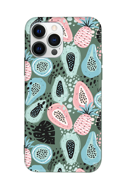 Pastel Renkler Lansman Model İçi Kadife Silikon Telefon Kılıfı