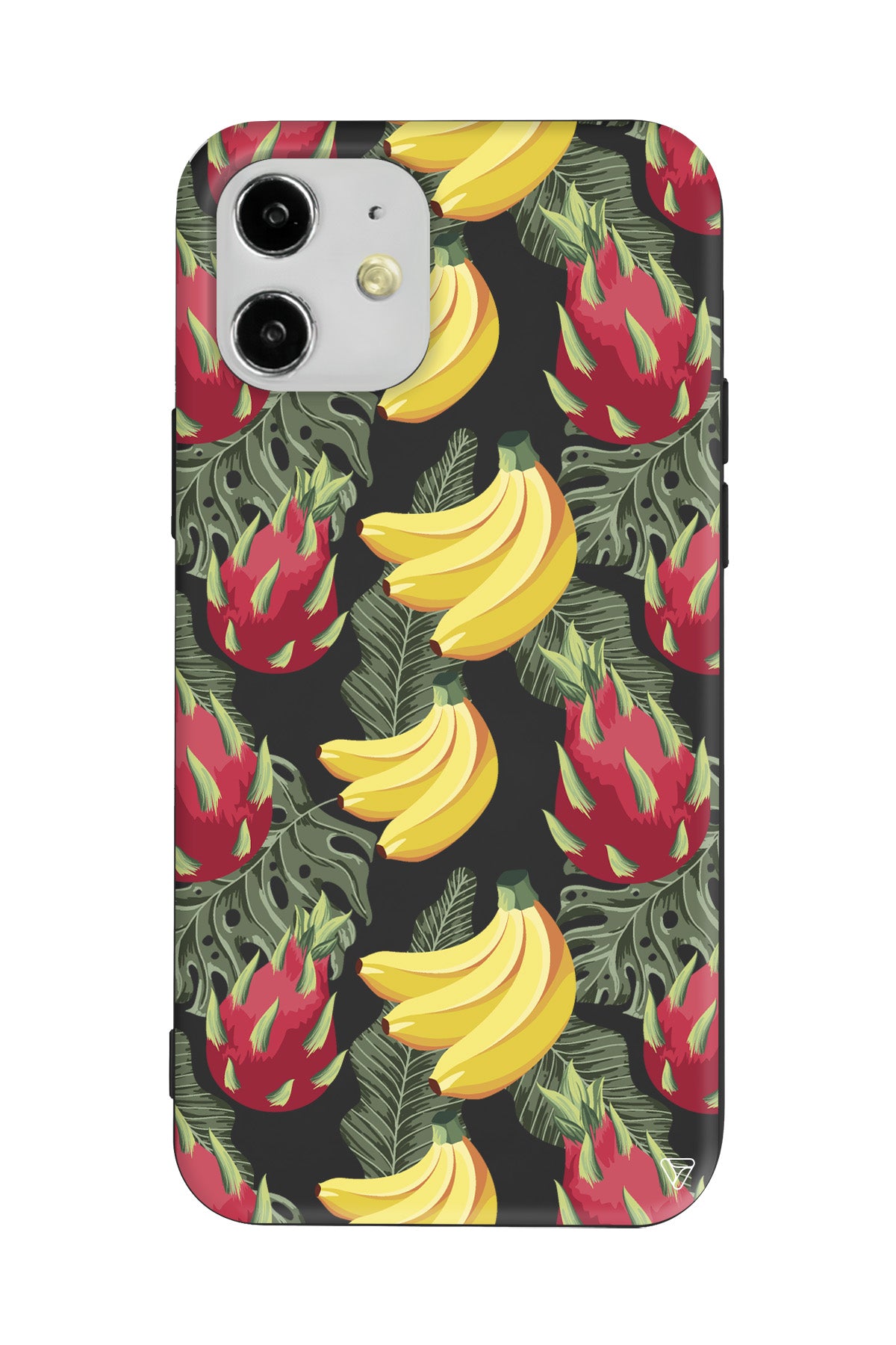 Muz Lansman Model İçi Kadife Silikon Telefon Kılıfı