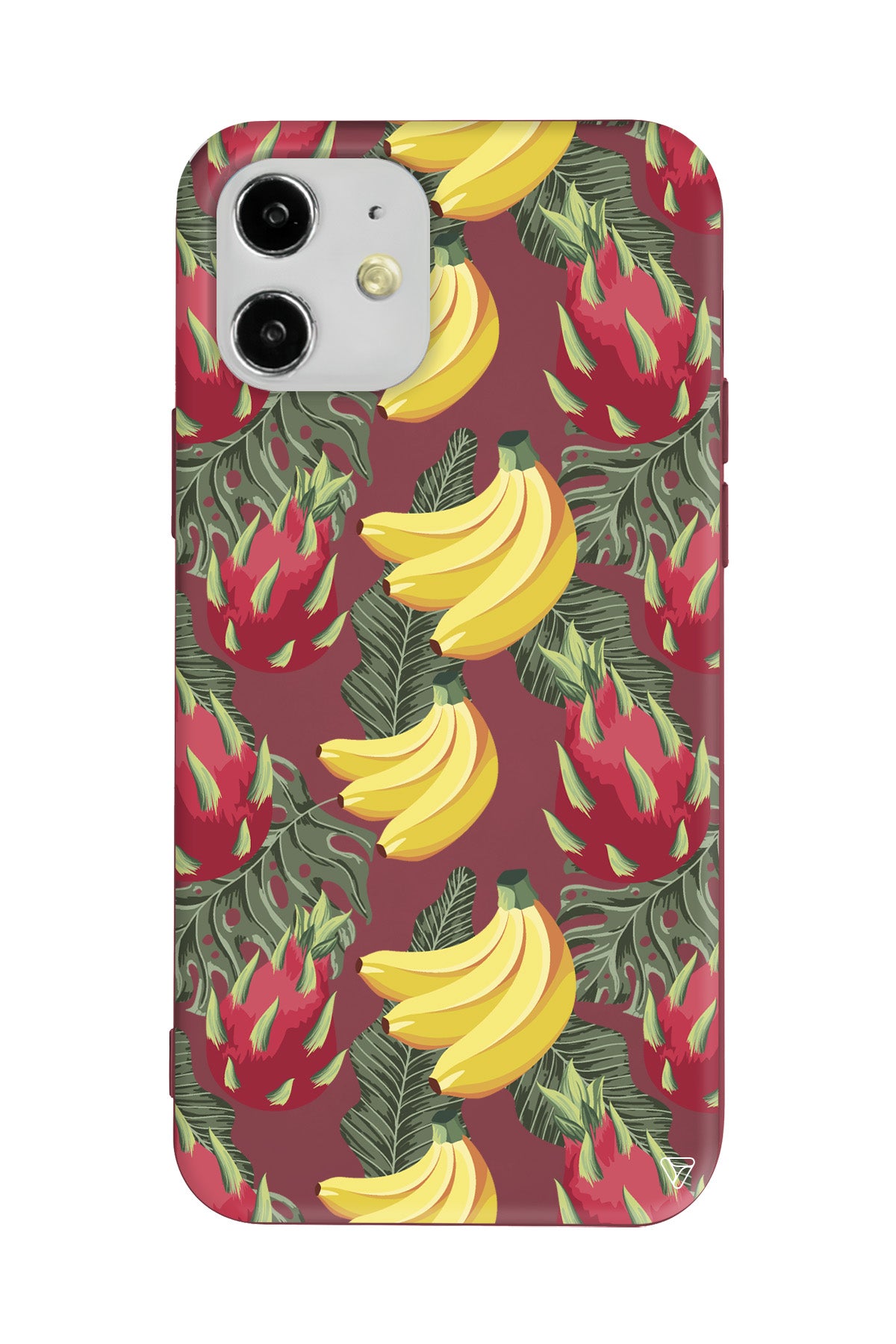 Muz Lansman Model İçi Kadife Silikon Telefon Kılıfı