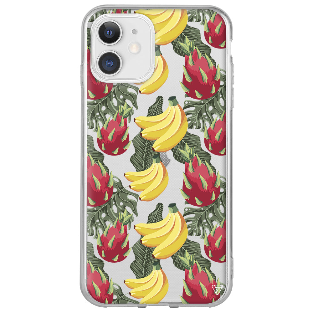 Muz Lansman Model İçi Kadife Silikon Telefon Kılıfı