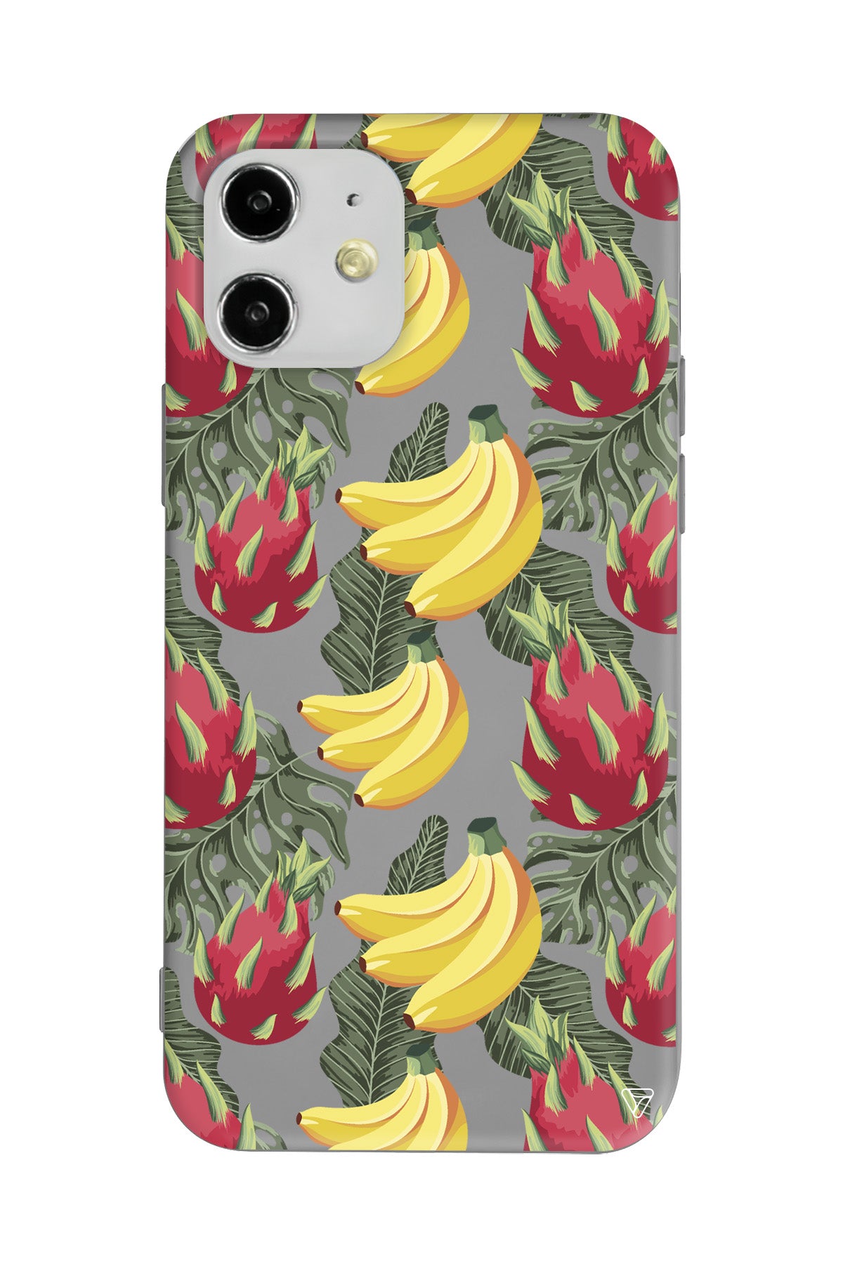 Muz Lansman Model İçi Kadife Silikon Telefon Kılıfı