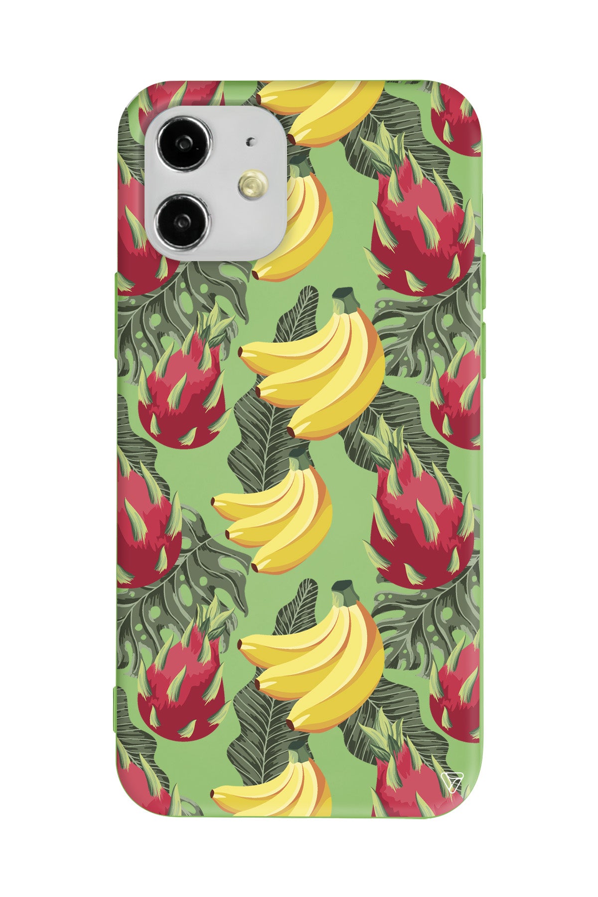 Muz Lansman Model İçi Kadife Silikon Telefon Kılıfı