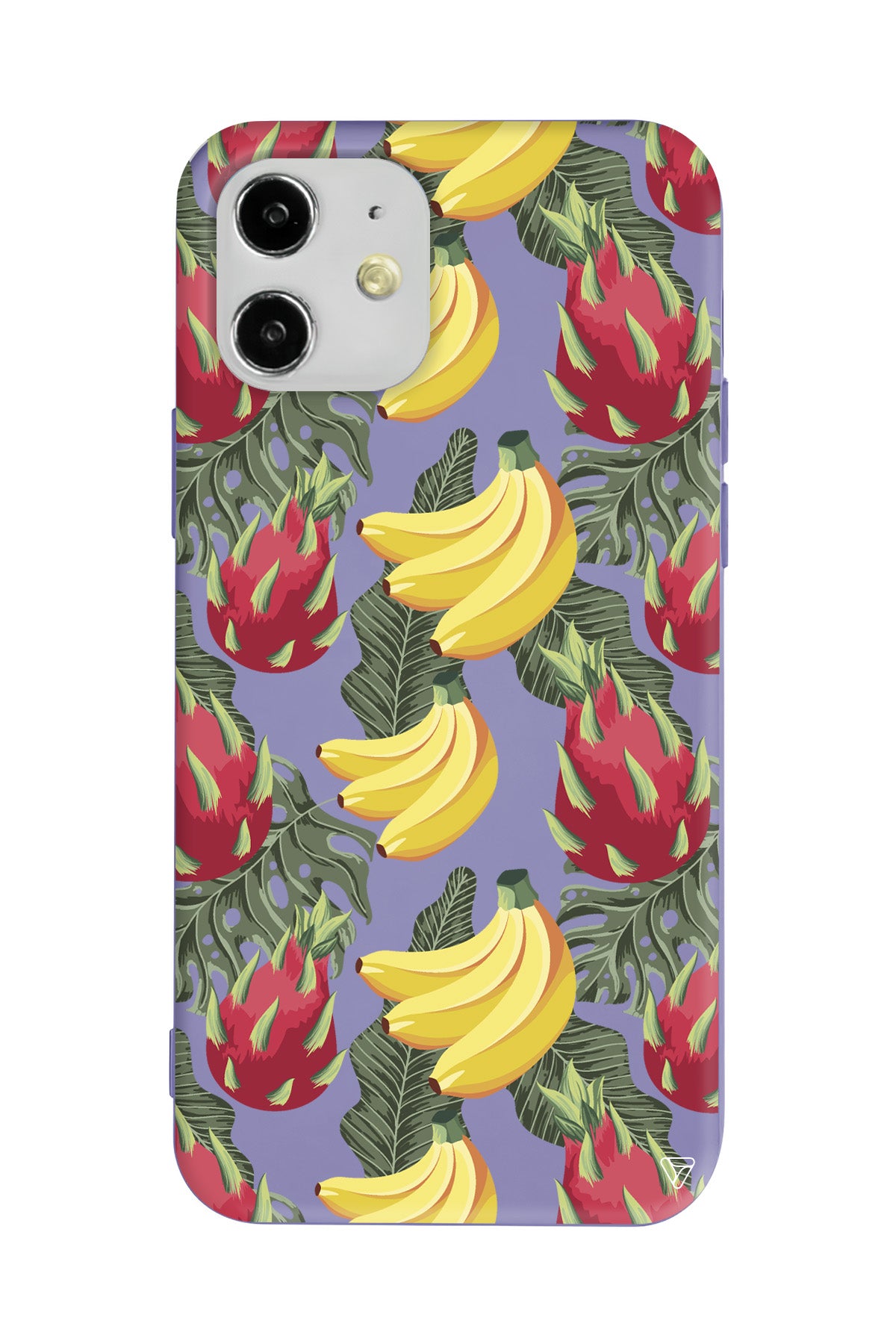 Muz Lansman Model İçi Kadife Silikon Telefon Kılıfı