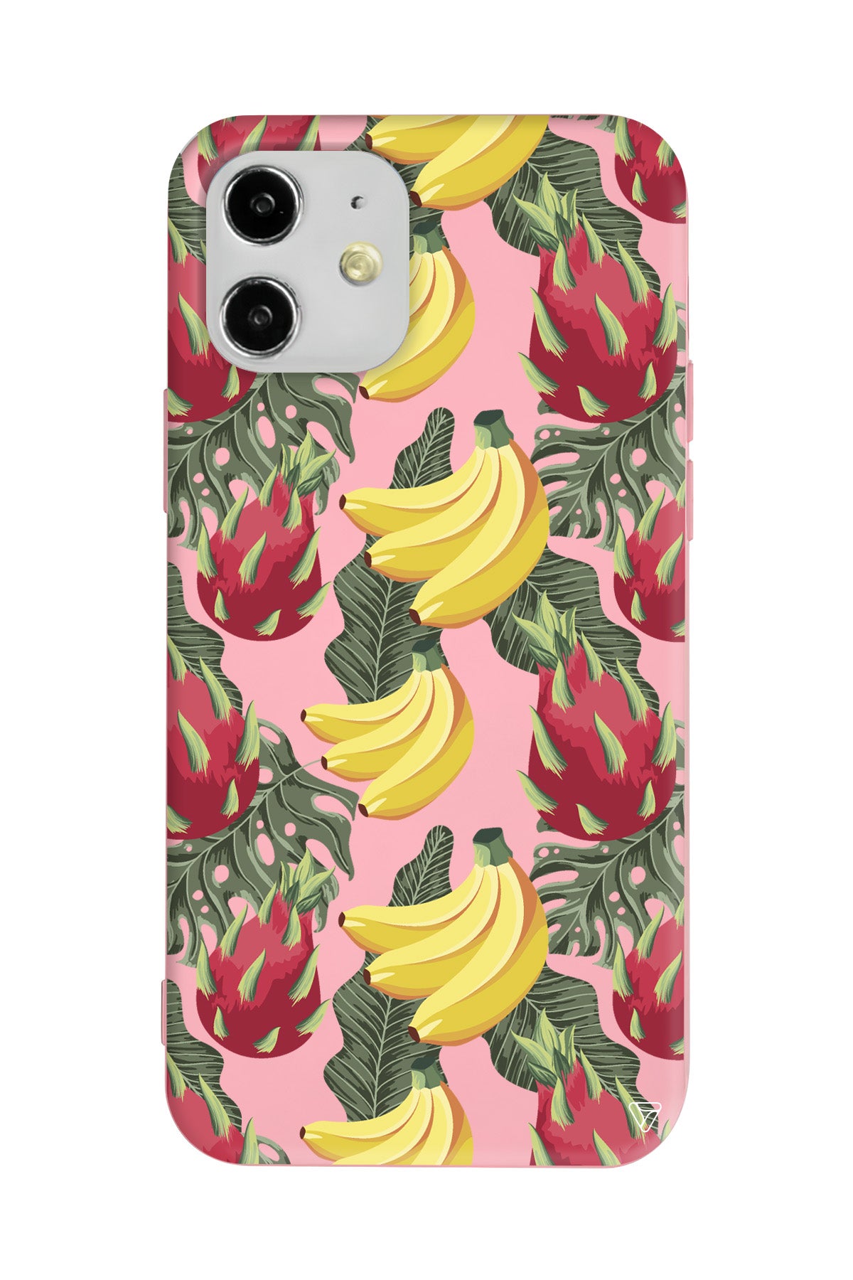 Muz Lansman Model İçi Kadife Silikon Telefon Kılıfı