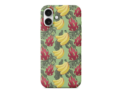 Muz Lansman Model İçi Kadife Silikon Telefon Kılıfı