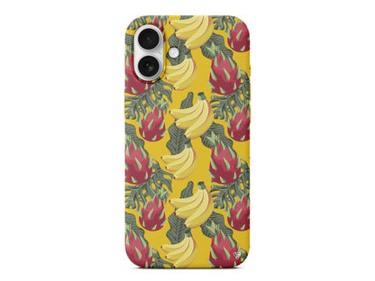 Muz Lansman Model İçi Kadife Silikon Telefon Kılıfı