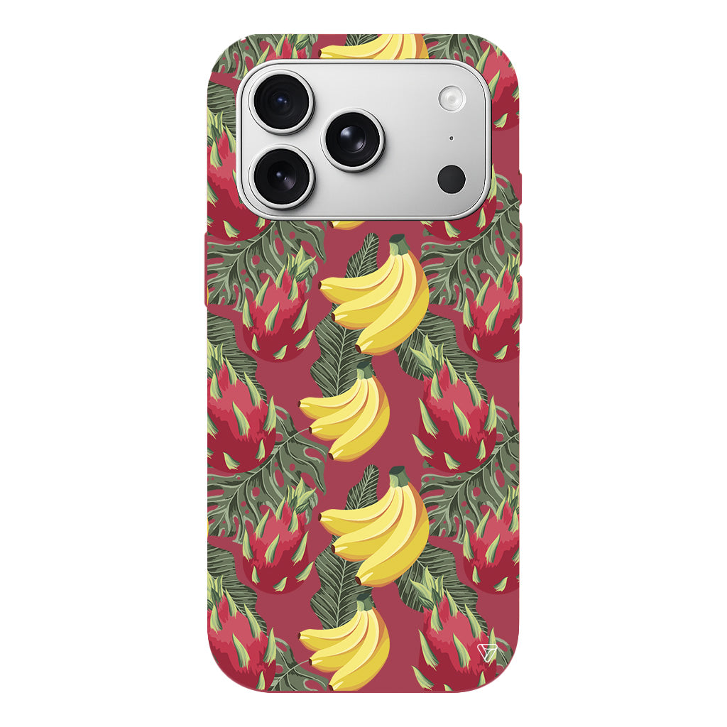 Muz Lansman Model İçi Kadife Silikon Telefon Kılıfı