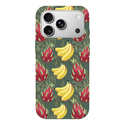 Muz Lansman Model İçi Kadife Silikon Telefon Kılıfı