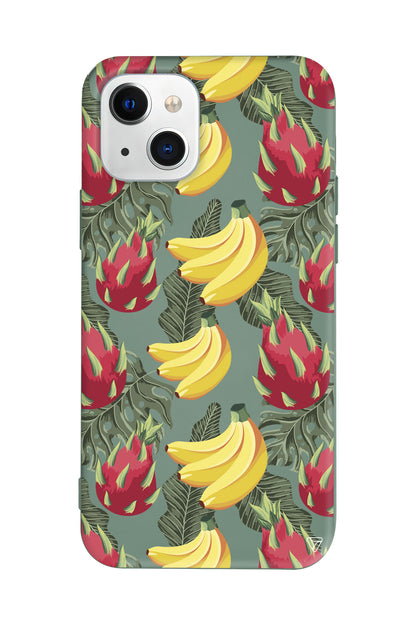 Muz Lansman Model İçi Kadife Silikon Telefon Kılıfı – Plus Serisine Özel