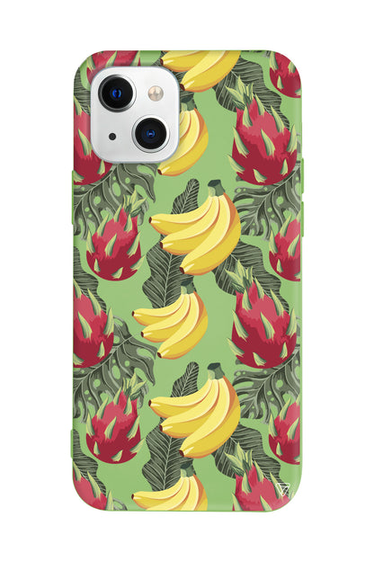 Muz Lansman Model İçi Kadife Silikon Telefon Kılıfı