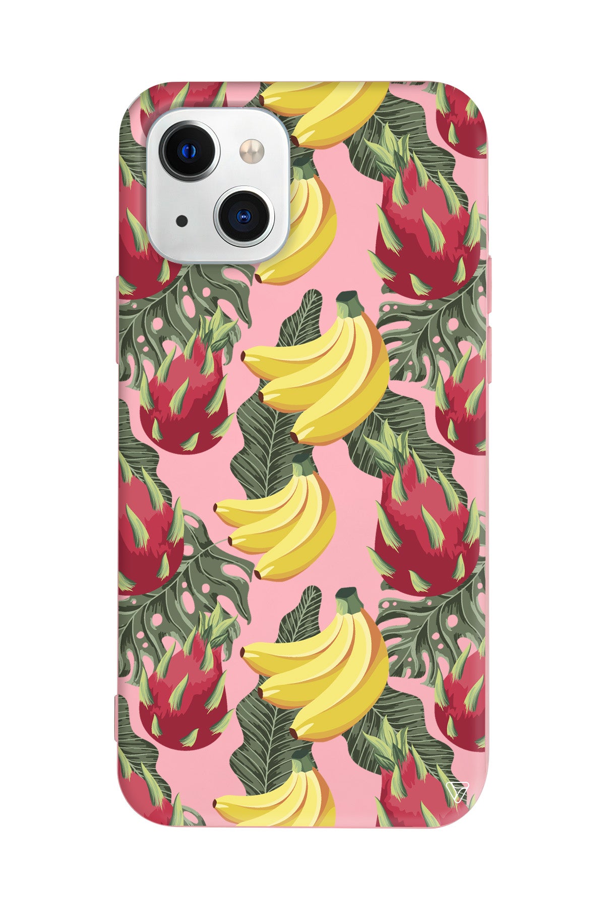 Muz Lansman Model İçi Kadife Silikon Telefon Kılıfı