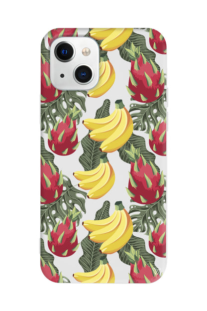 Muz Lansman Model İçi Kadife Silikon Telefon Kılıfı – Plus Serisine Özel