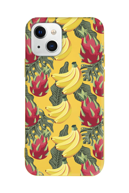 Muz Lansman Model İçi Kadife Silikon Telefon Kılıfı – Plus Serisine Özel