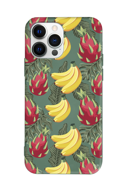 Muz Lansman Model İçi Kadife Silikon Telefon Kılıfı