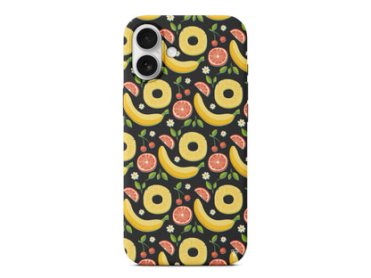 Muz Greyfurt Lansman Model İçi Kadife Silikon Telefon Kılıfı – Plus Serisine Özel