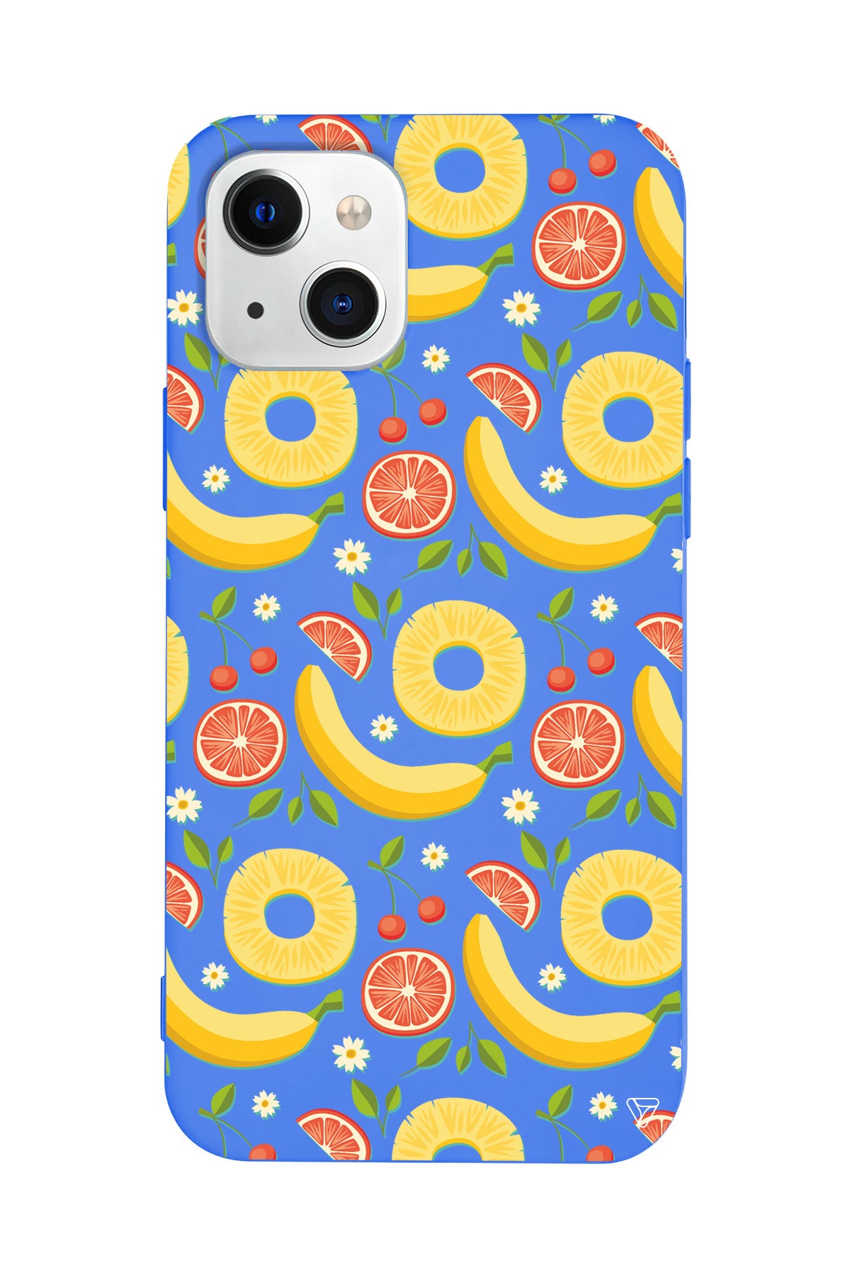 Muz Greyfurt Lansman Model İçi Kadife Silikon Telefon Kılıfı – Plus Serisine Özel