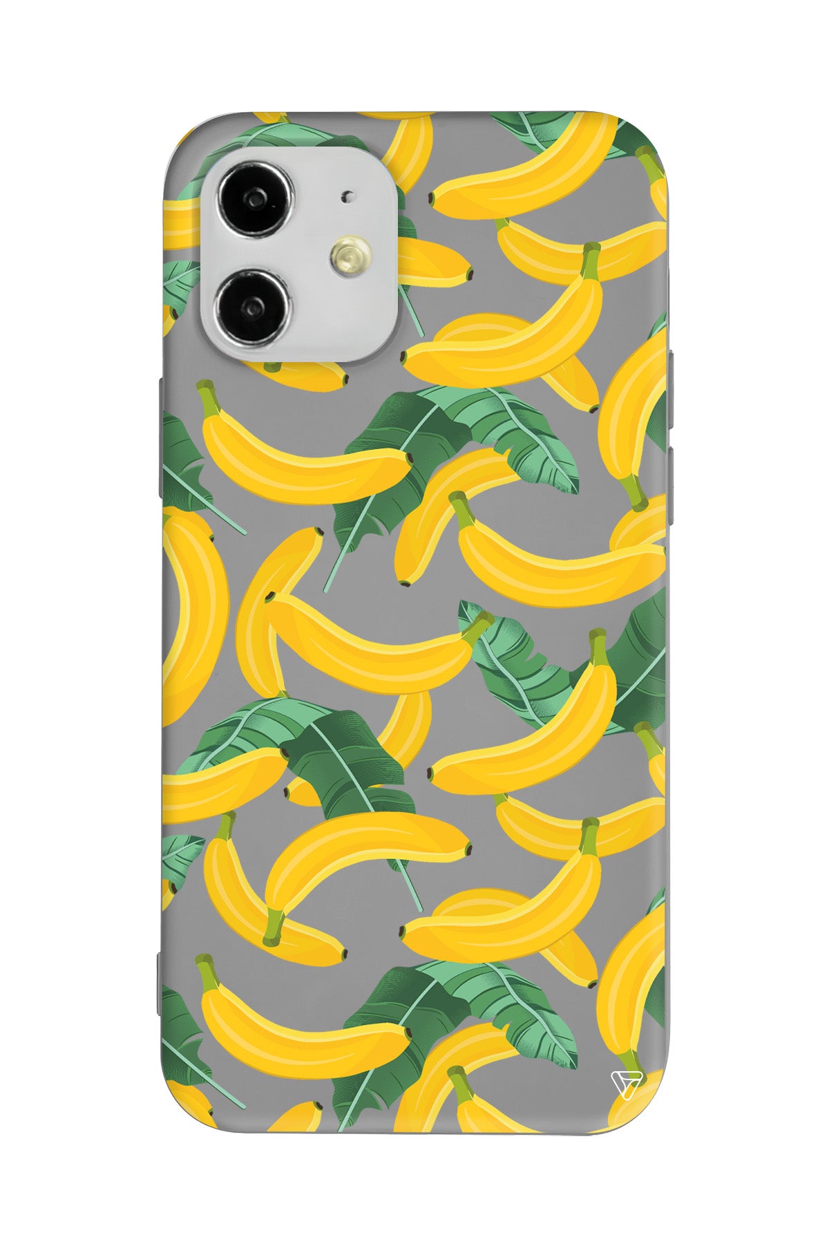 Muz Bahcesi Lansman Model İçi Kadife Silikon Telefon Kılıfı