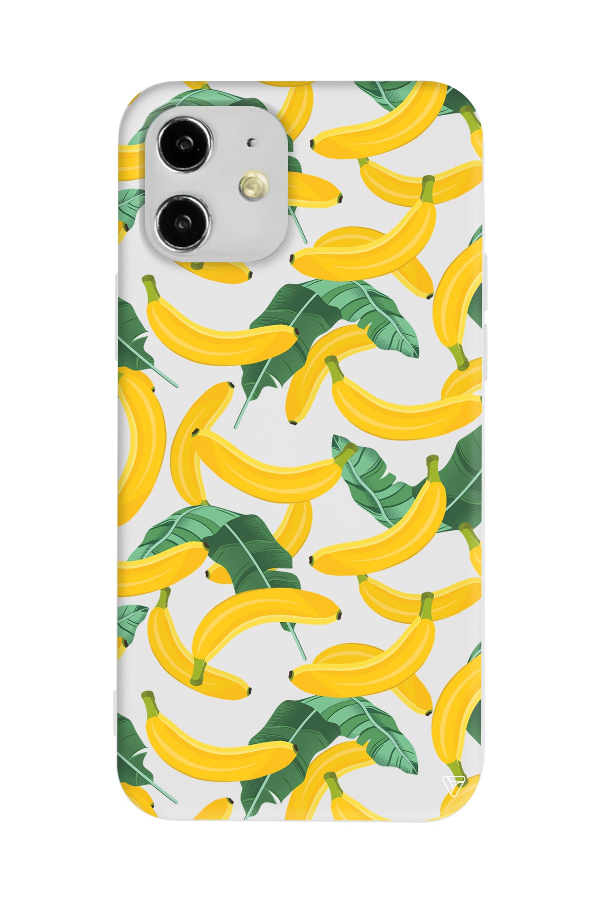 Muz Bahcesi Lansman Model İçi Kadife Silikon Telefon Kılıfı