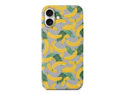 Muz Bahcesi Lansman Model İçi Kadife Silikon Telefon Kılıfı