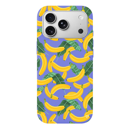 Muz Bahcesi Lansman Model İçi Kadife Silikon Telefon Kılıfı