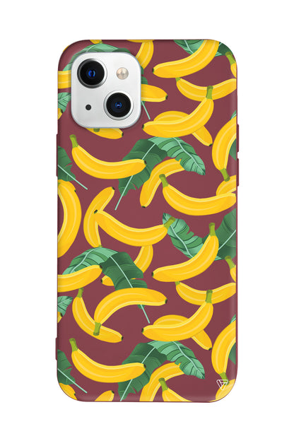 Muz Bahcesi Lansman Model İçi Kadife Silikon Telefon Kılıfı – Plus Serisine Özel