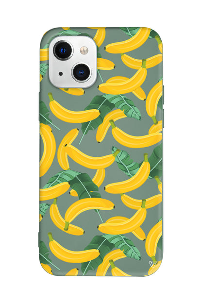 Muz Bahcesi Lansman Model İçi Kadife Silikon Telefon Kılıfı – Plus Serisine Özel