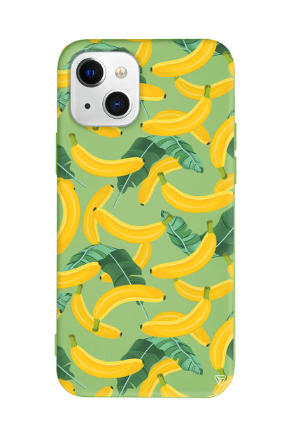 Muz Bahcesi Lansman Model İçi Kadife Silikon Telefon Kılıfı – Plus Serisine Özel