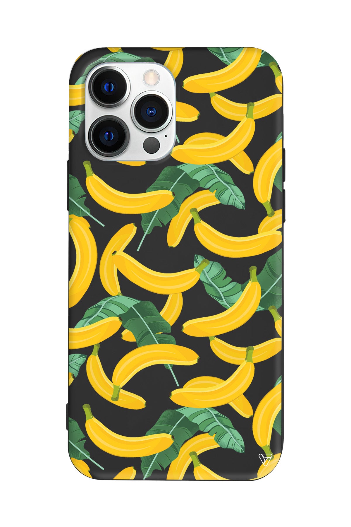 Muz Bahcesi Lansman Model İçi Kadife Silikon Telefon Kılıfı