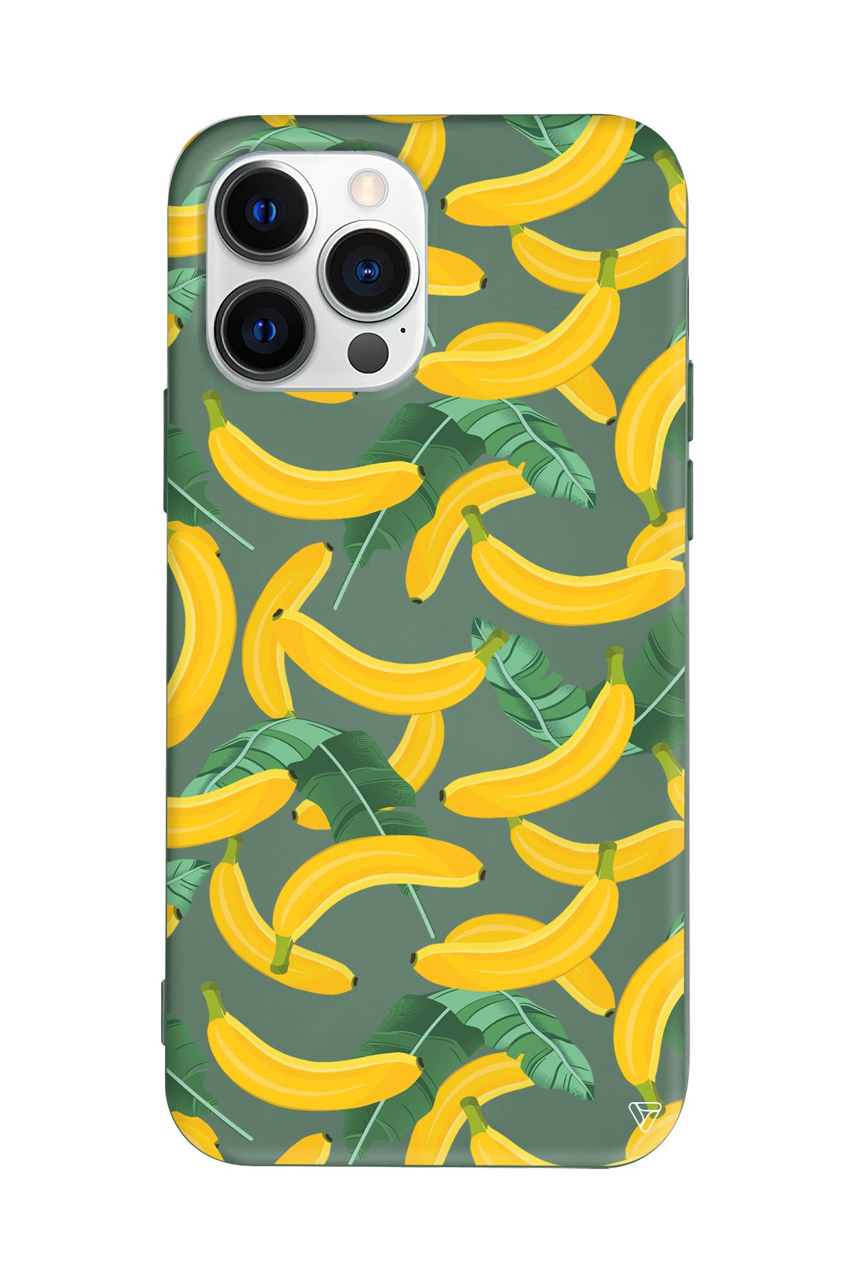 Muz Bahcesi Lansman Model İçi Kadife Silikon Telefon Kılıfı