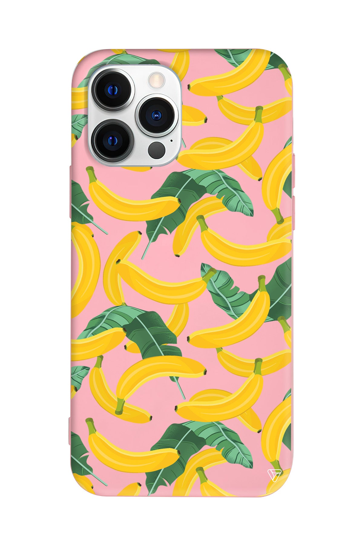 Muz Bahcesi Lansman Model İçi Kadife Silikon Telefon Kılıfı