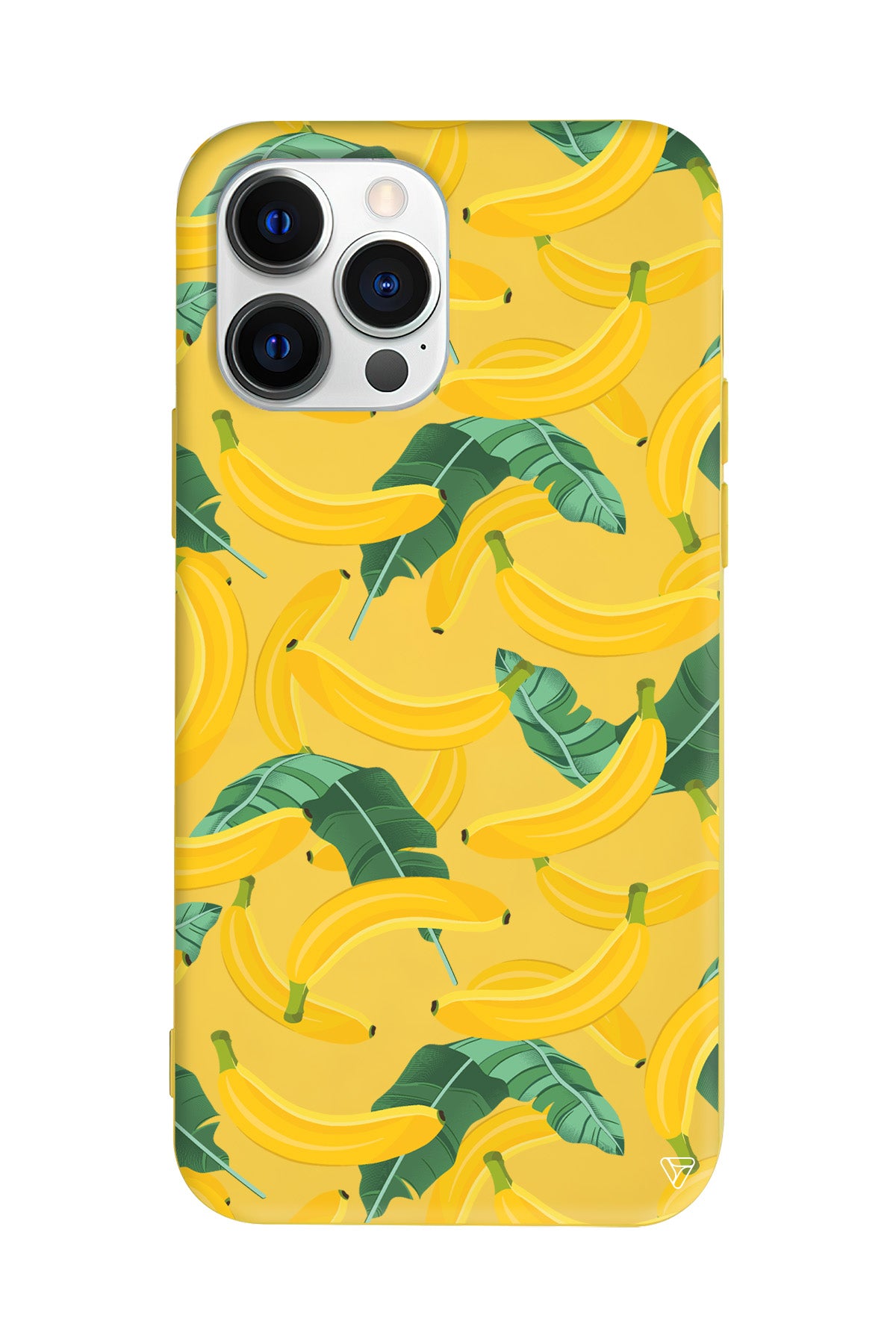 Muz Bahcesi Lansman Model İçi Kadife Silikon Telefon Kılıfı