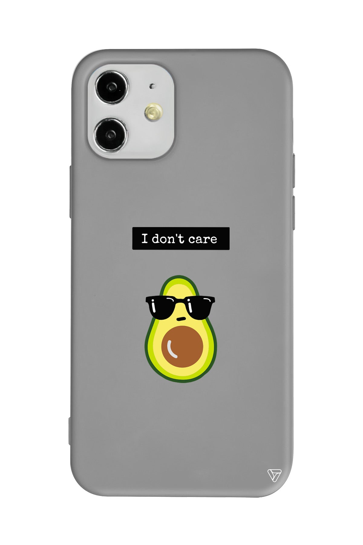 Thug Avokado Lansman Model İçi Kadife Silikon Telefon Kılıfı