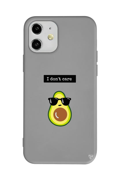 Thug Avokado Lansman Model İçi Kadife Silikon Telefon Kılıfı