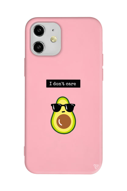 Thug Avokado Lansman Model İçi Kadife Silikon Telefon Kılıfı