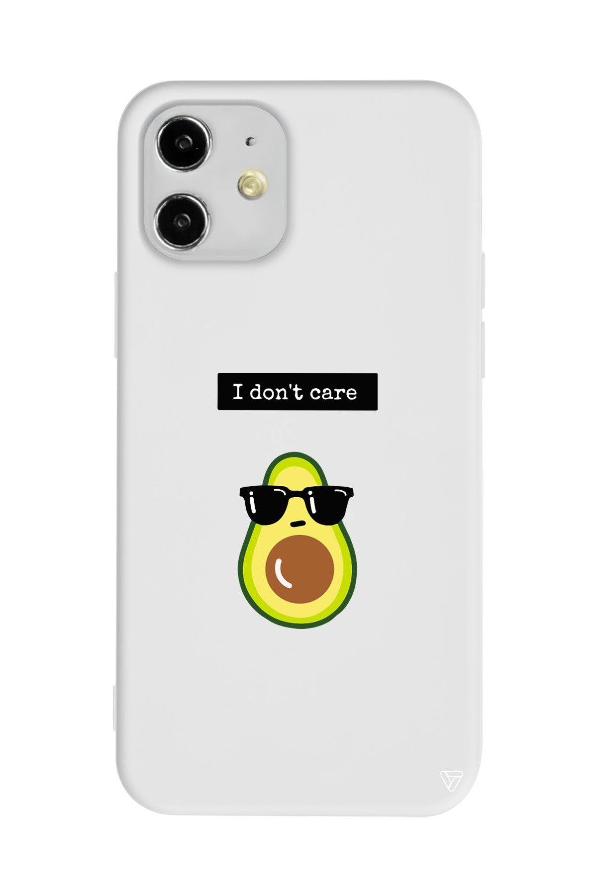 Thug Avokado Lansman Model İçi Kadife Silikon Telefon Kılıfı