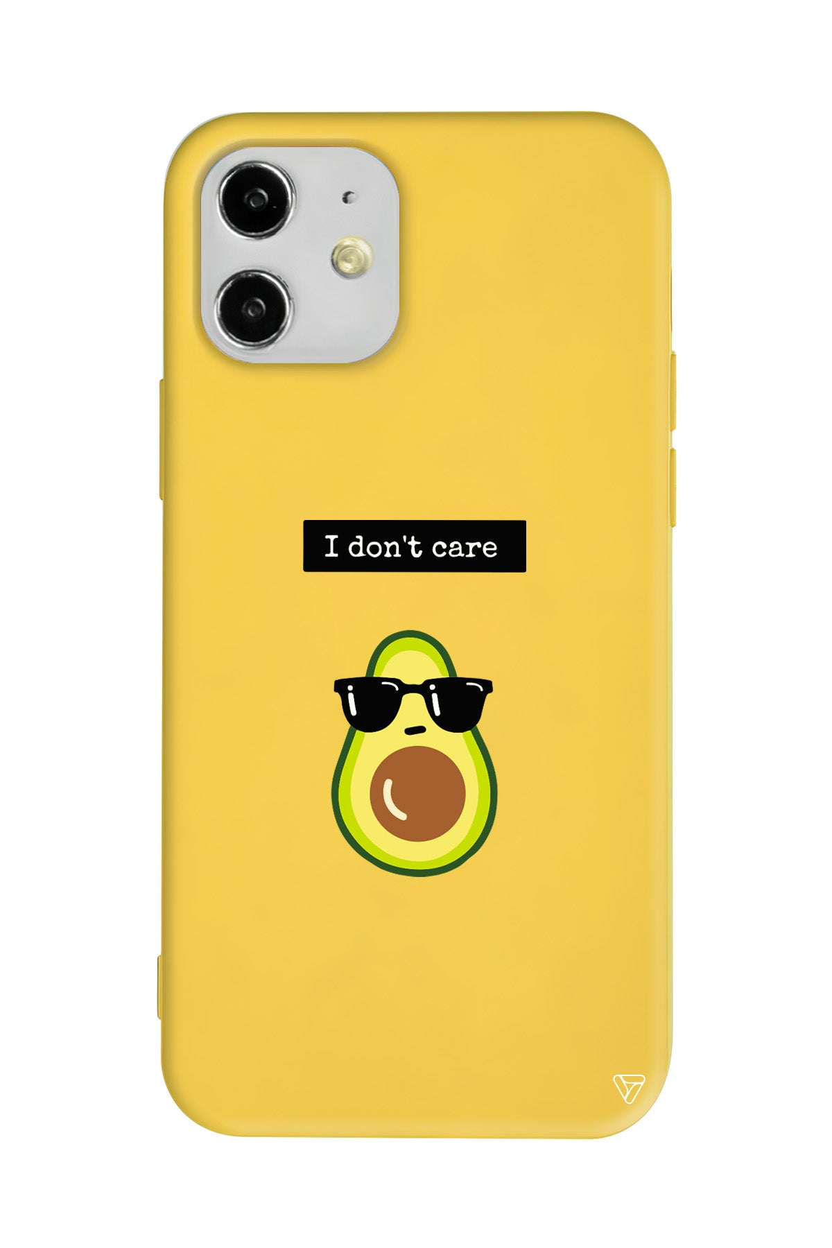 Thug Avokado Lansman Model İçi Kadife Silikon Telefon Kılıfı