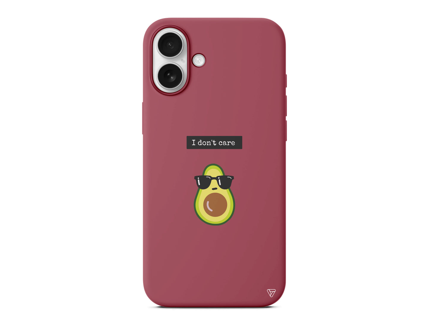 Thug Avokado Lansman Model İçi Kadife Silikon Telefon Kılıfı