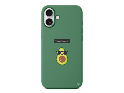 Thug Avokado Lansman Model İçi Kadife Silikon Telefon Kılıfı – Plus Serisine Özel