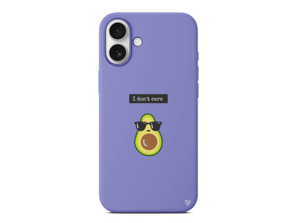 Thug Avokado Lansman Model İçi Kadife Silikon Telefon Kılıfı – Plus Serisine Özel