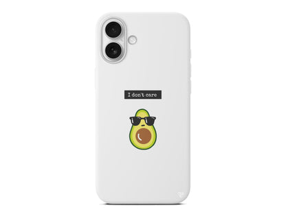 Thug Avokado Lansman Model İçi Kadife Silikon Telefon Kılıfı